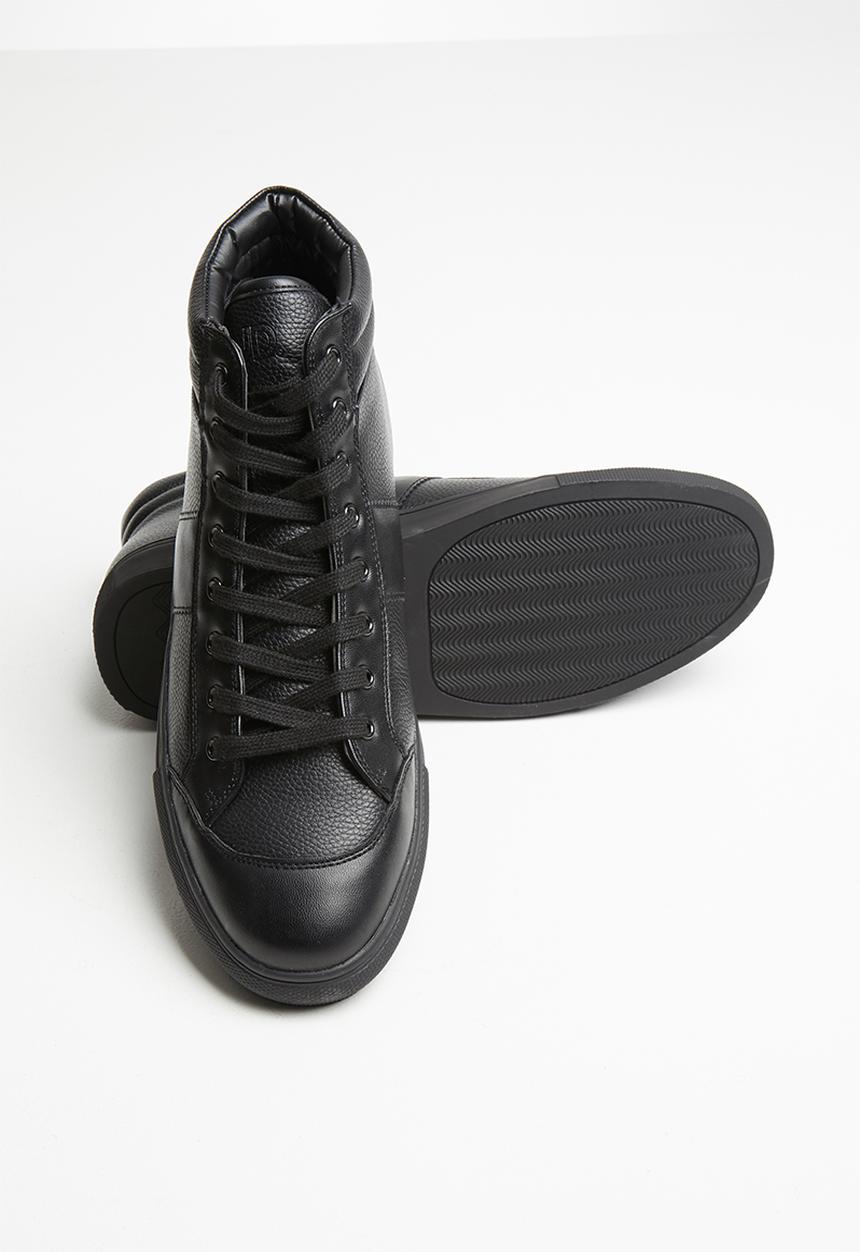 Jonathan D - J35 high top sneaker - black