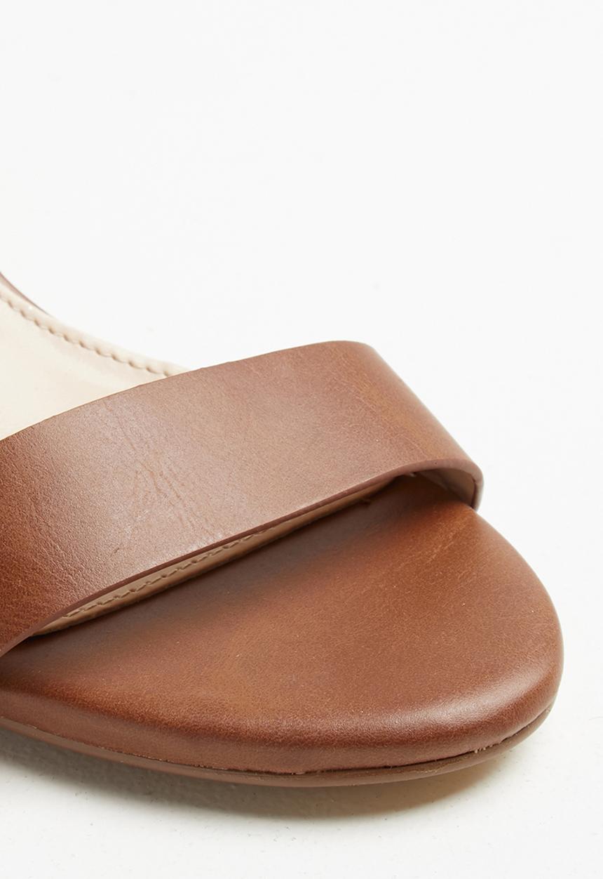 edit - Gerri barely-there heel - tan