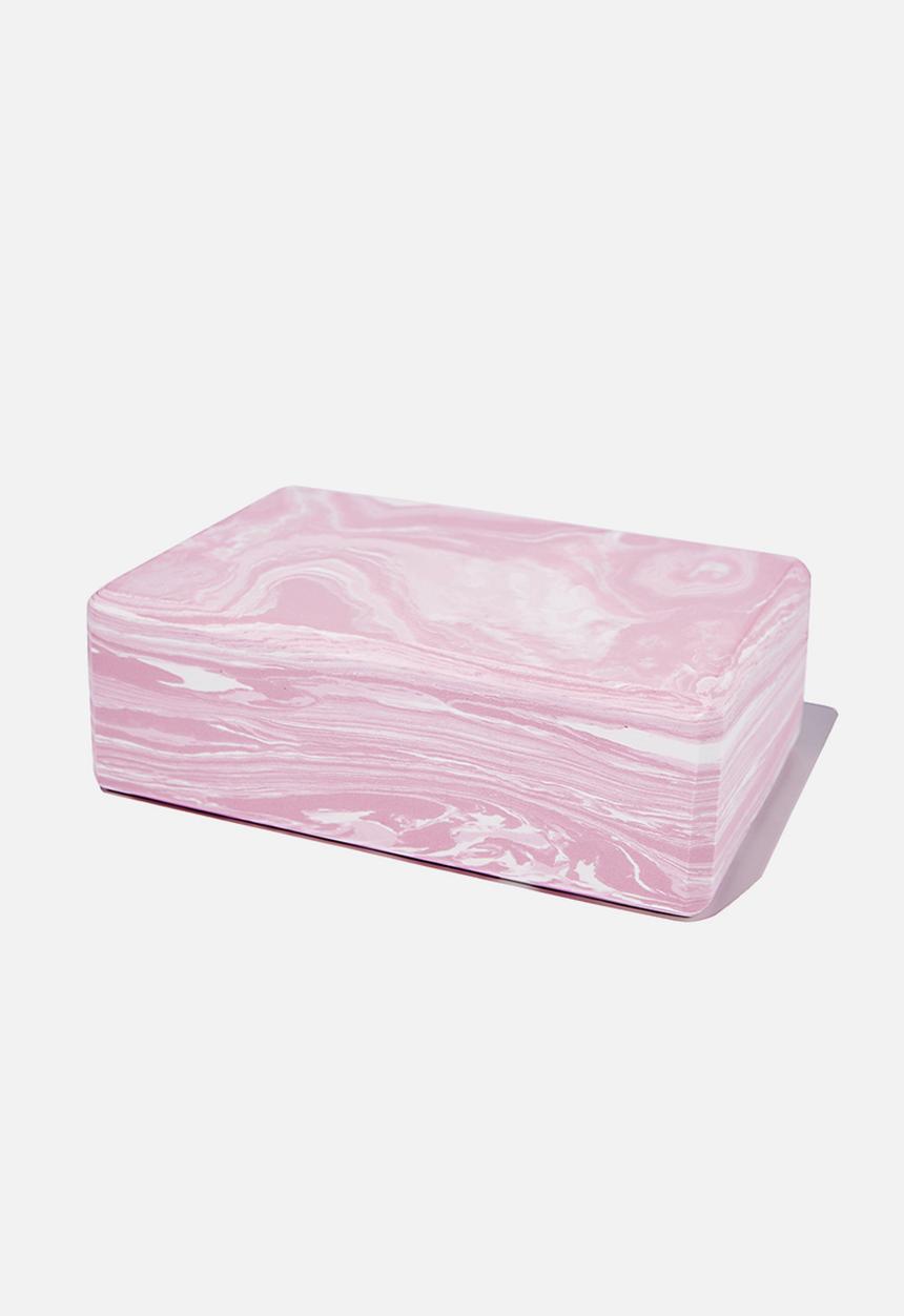 Typo - Yoga block - blush swirl