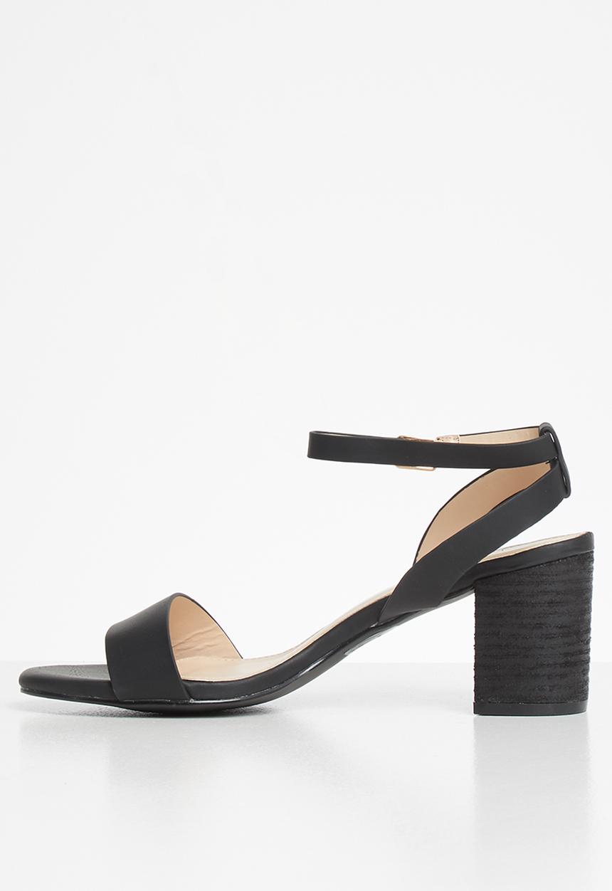 edit - Gerri barely-there heel - black