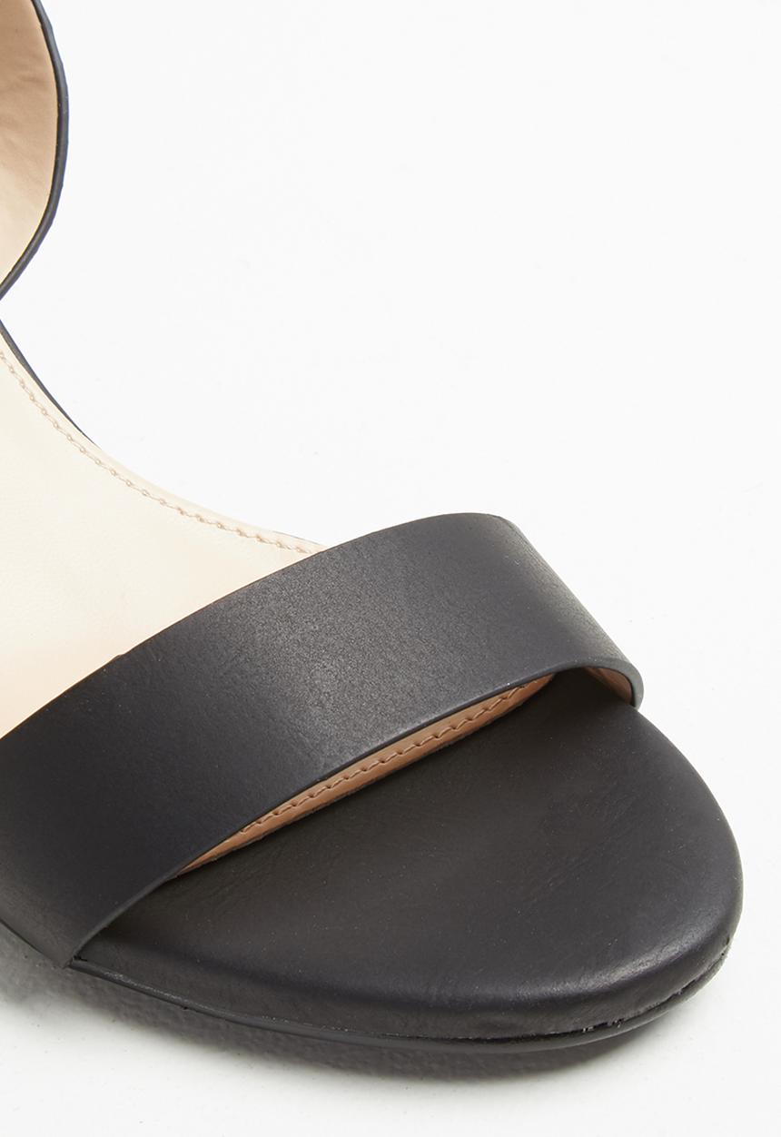 edit - Gerri barely-there heel - black
