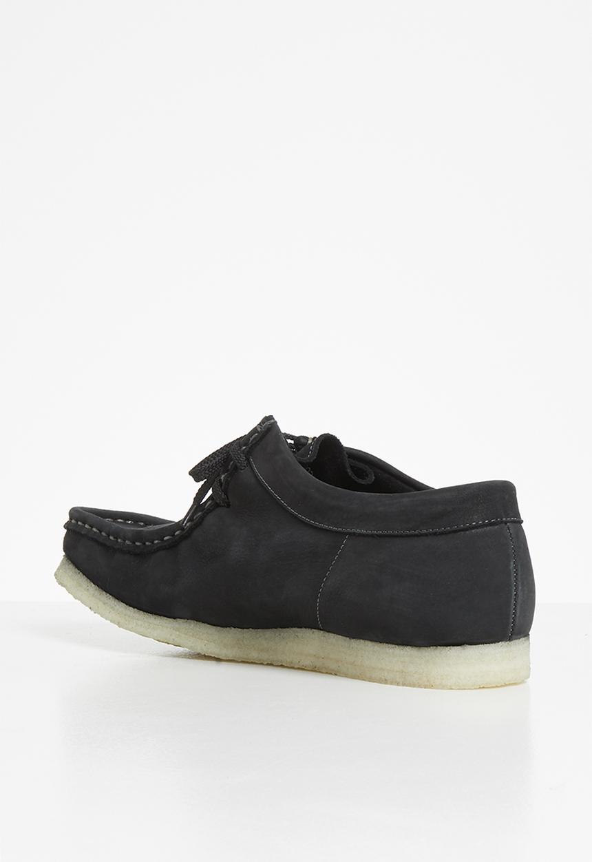 Grasshoppers - Tint doebuck leather mocassin - black