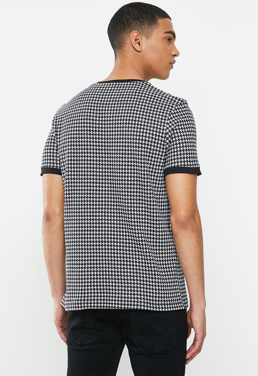 Brave Soul - Siamese T-shirts - black & white