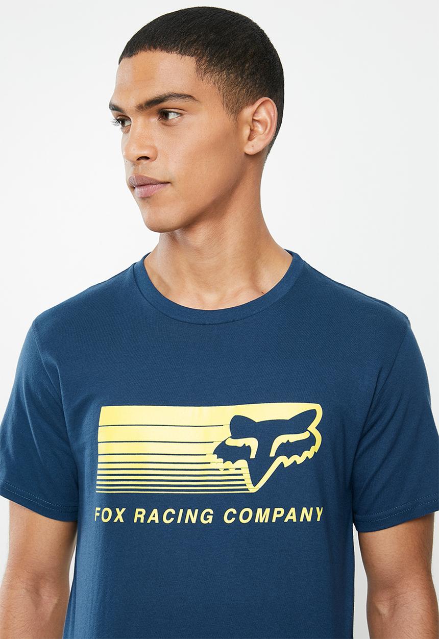 Fox - Drifter short sleeve tee - navy