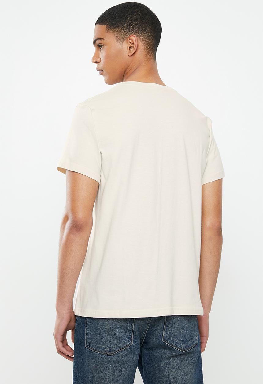 Fox - Drifter short sleeve tee - neutral 