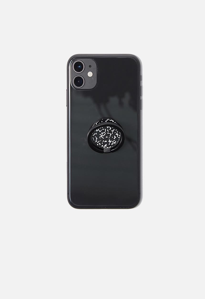 Typo - Metal phone ring - black 