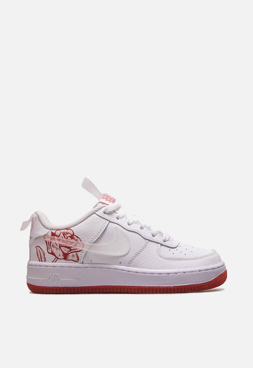 Nike - Nike air force 1 - white & university red