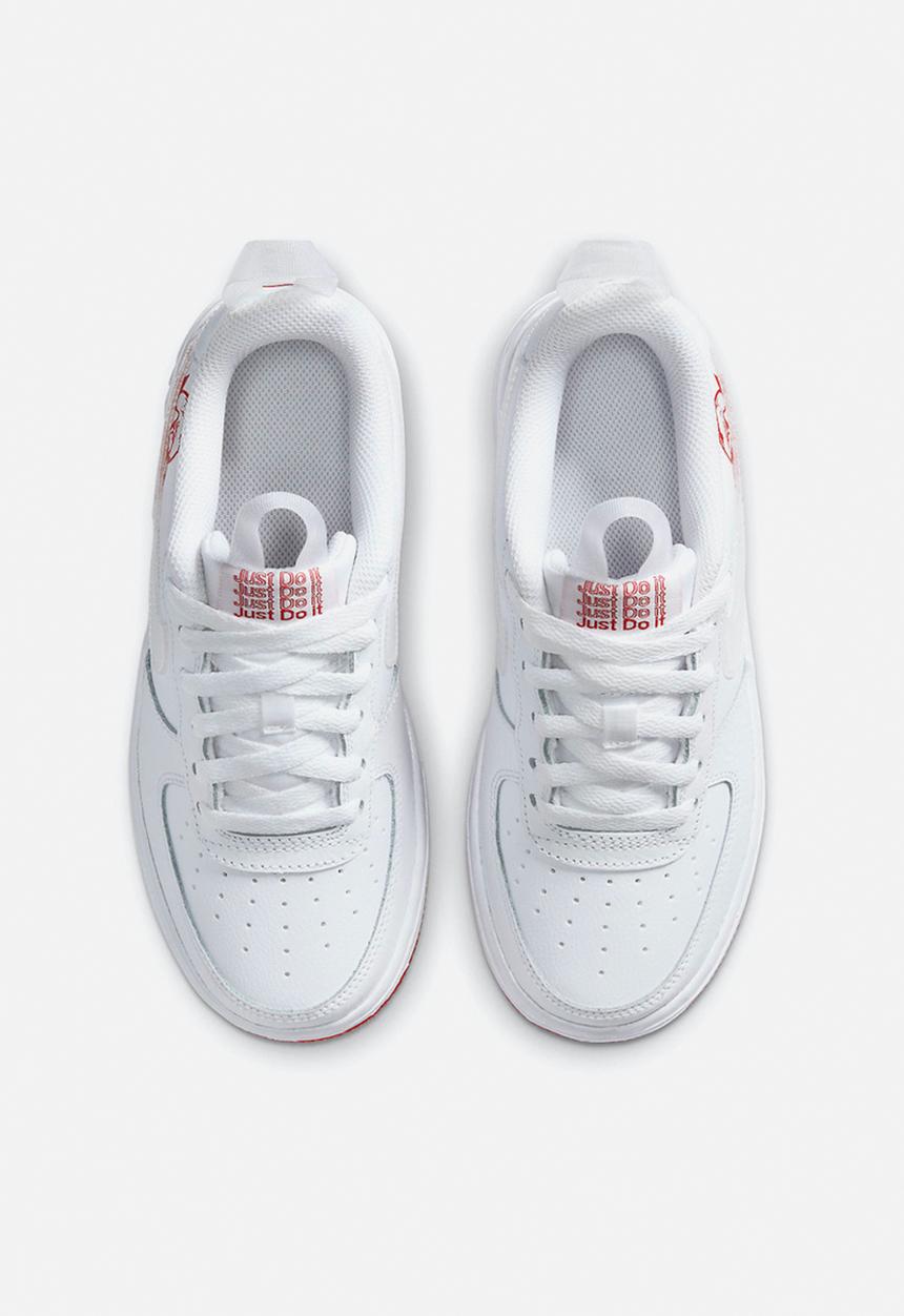 Nike - Nike air force 1 - white & university red