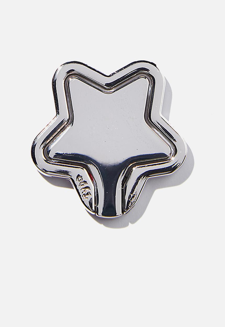 Typo - Metal phone ring - silver 