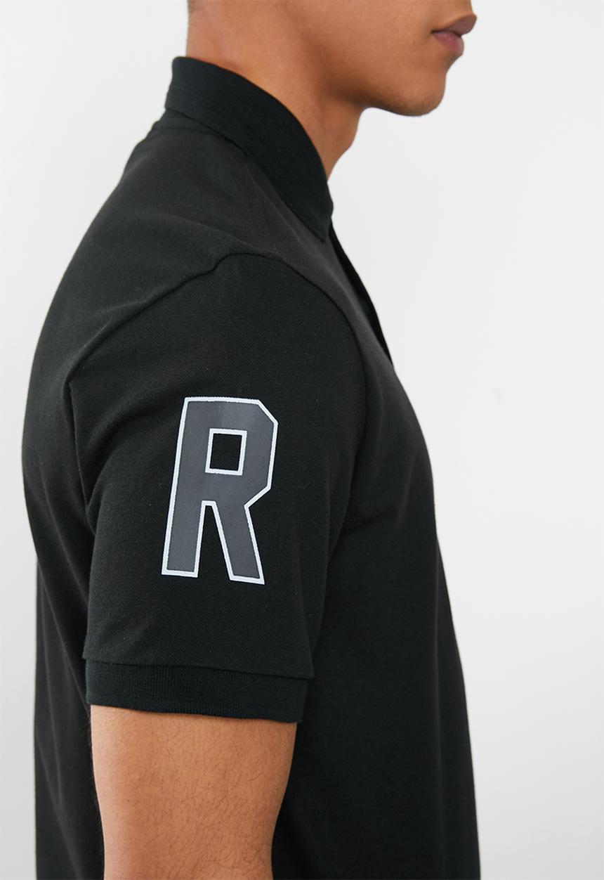 G-STAR - Dunda slim polo with raw artwork - black