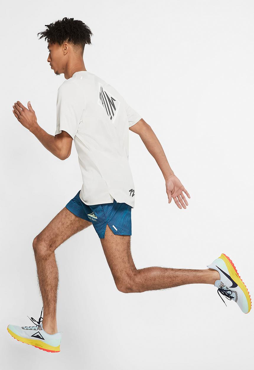 Nike - Flx stride 5-inch trail shorts - blue & grey