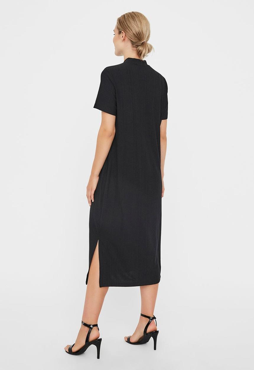 Vero Moda - Ketti midi dress - black