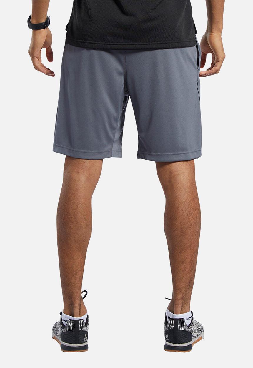 Reebok - Wor comm knit shorts - grey