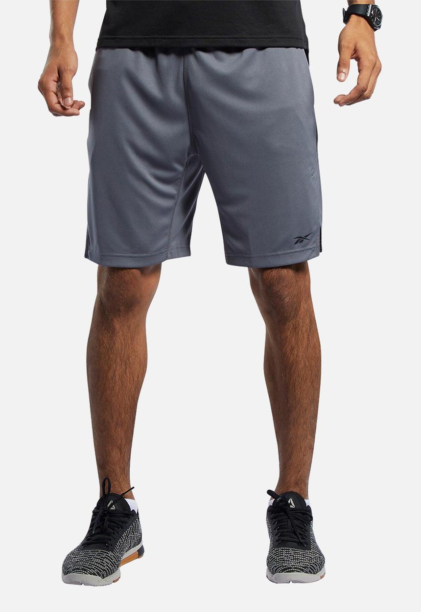Reebok - Wor comm knit shorts - grey