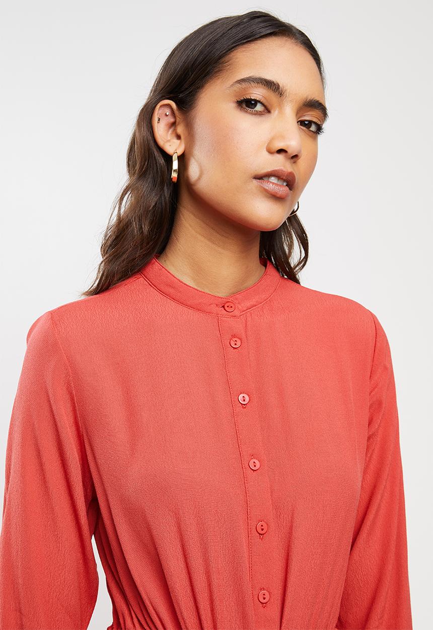 MANGO - Dress canyon - red