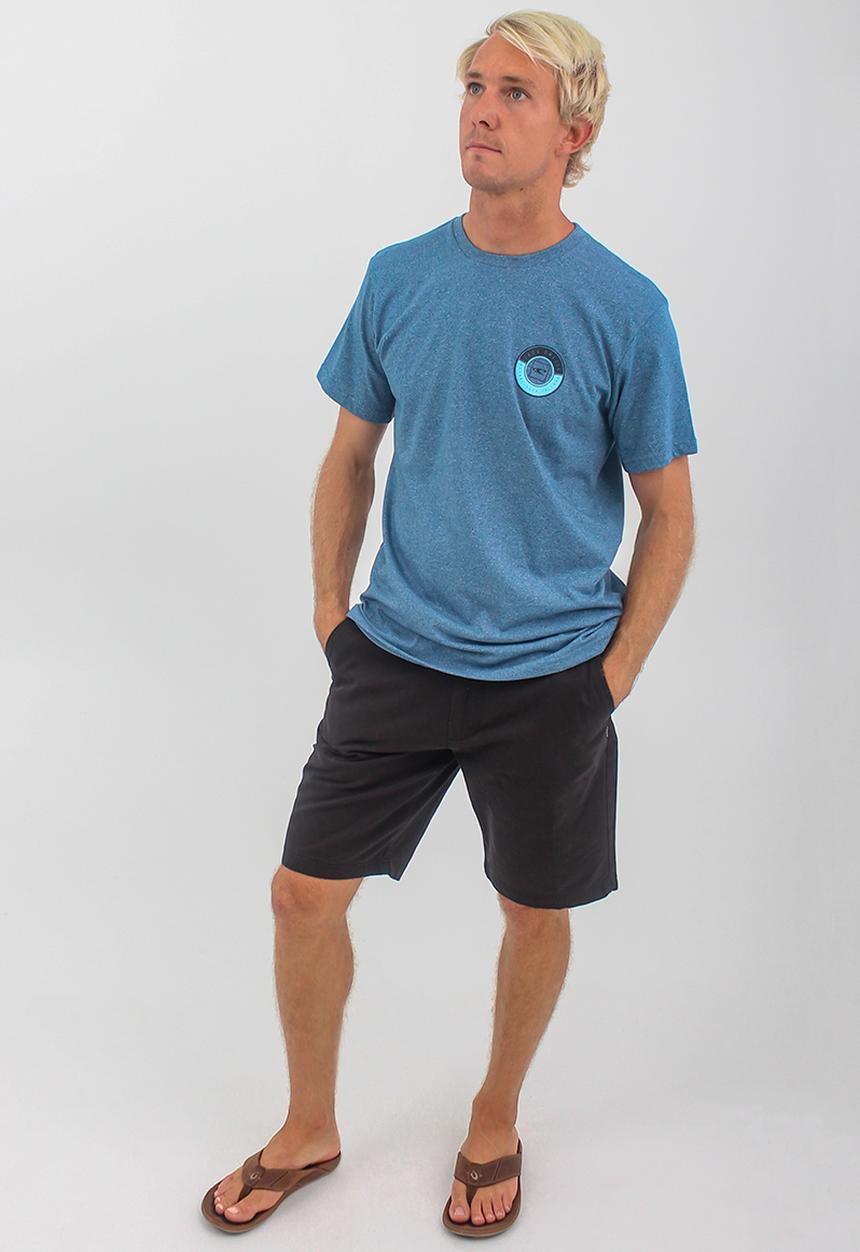 O'Neill - Valmera short sleeve tee - mid blue jaspe