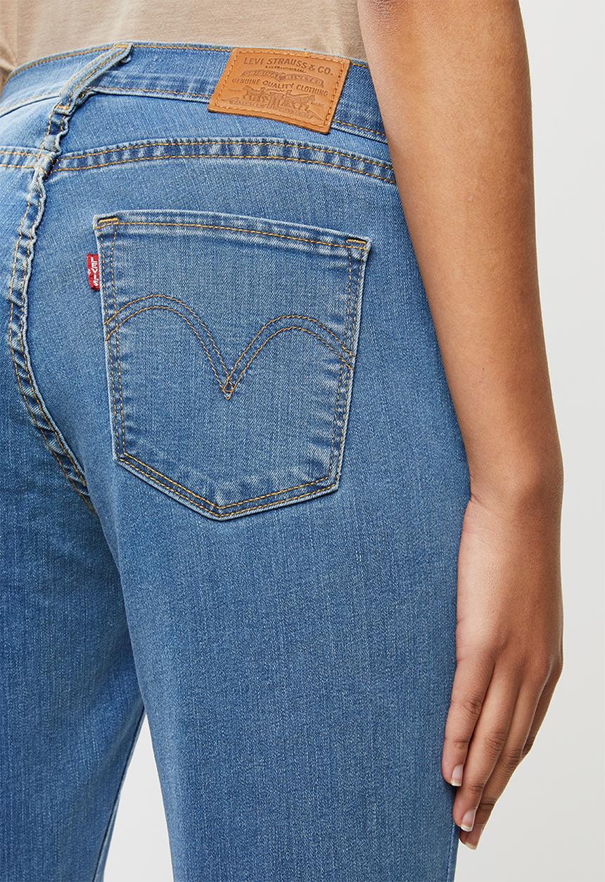 Levi’s® - Curvy straight crop  - berlin mist 