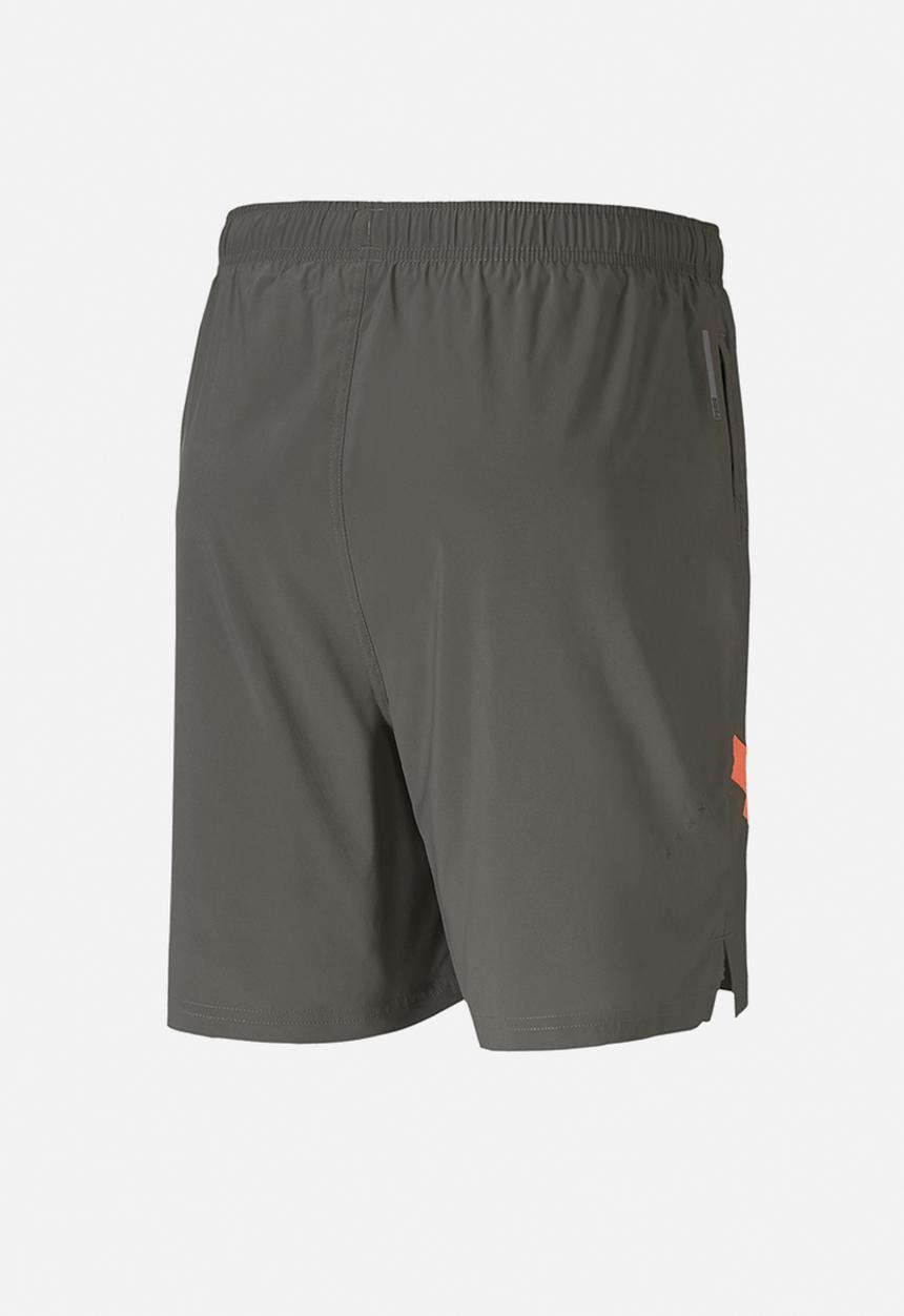 PUMA - Ignite blocked 7" short - grey & peach