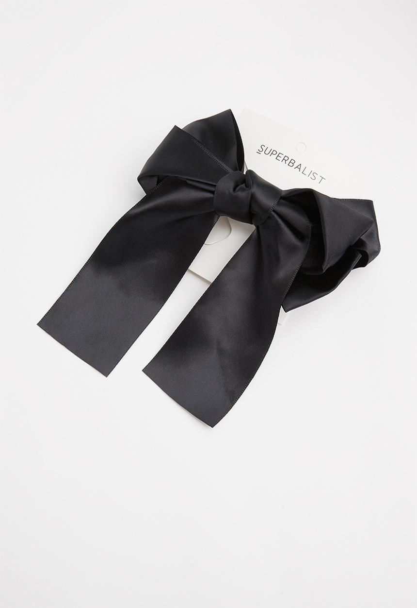 Superbalist - Bow hair slide - black