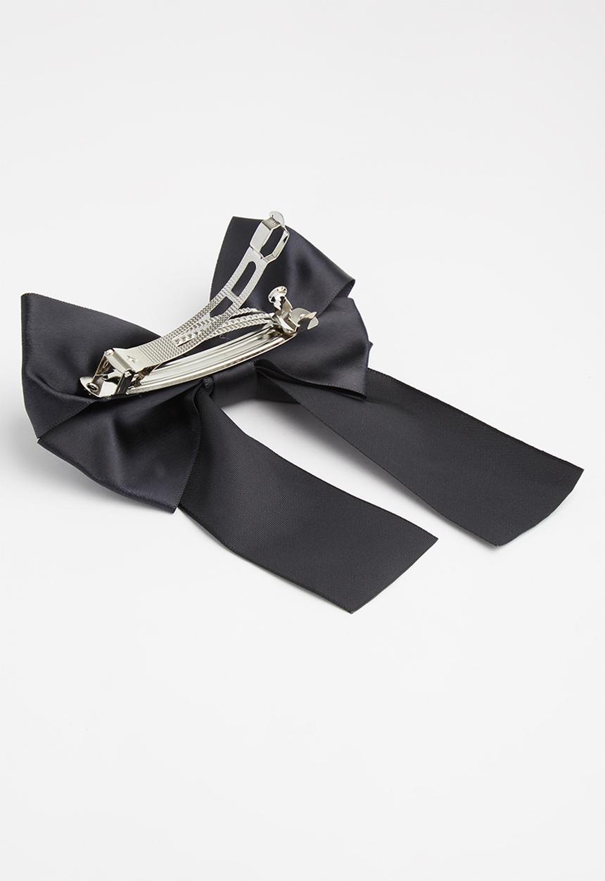 Superbalist - Bow hair slide - black