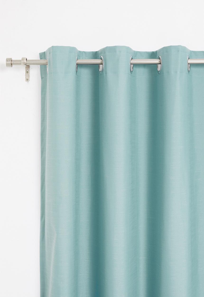 Sixth Floor - Eyelet cross-linen 100% blockout - blue