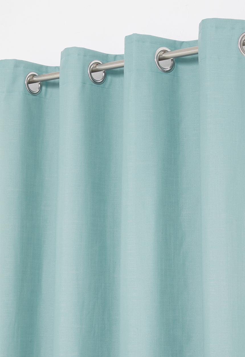 Sixth Floor - Eyelet cross-linen 100% blockout - blue