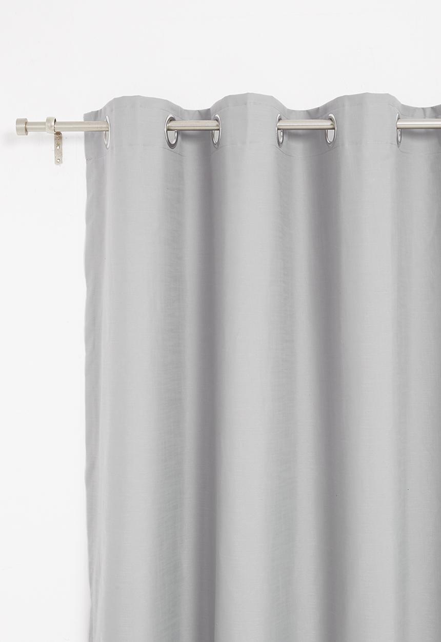 Sixth Floor - Eyelet cross-linen 100% blockout - grey