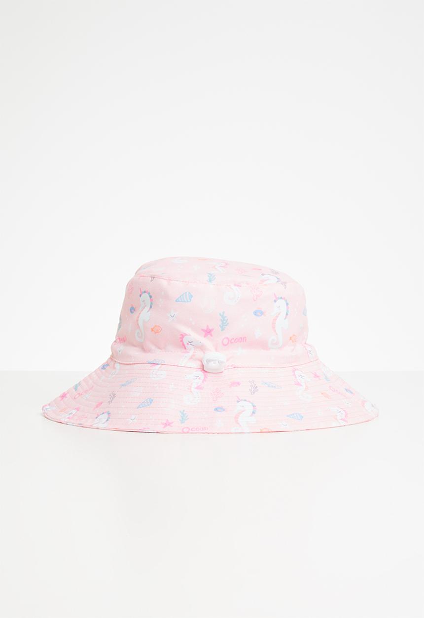 Pop Candy - Girls printed bucket hat - pink
