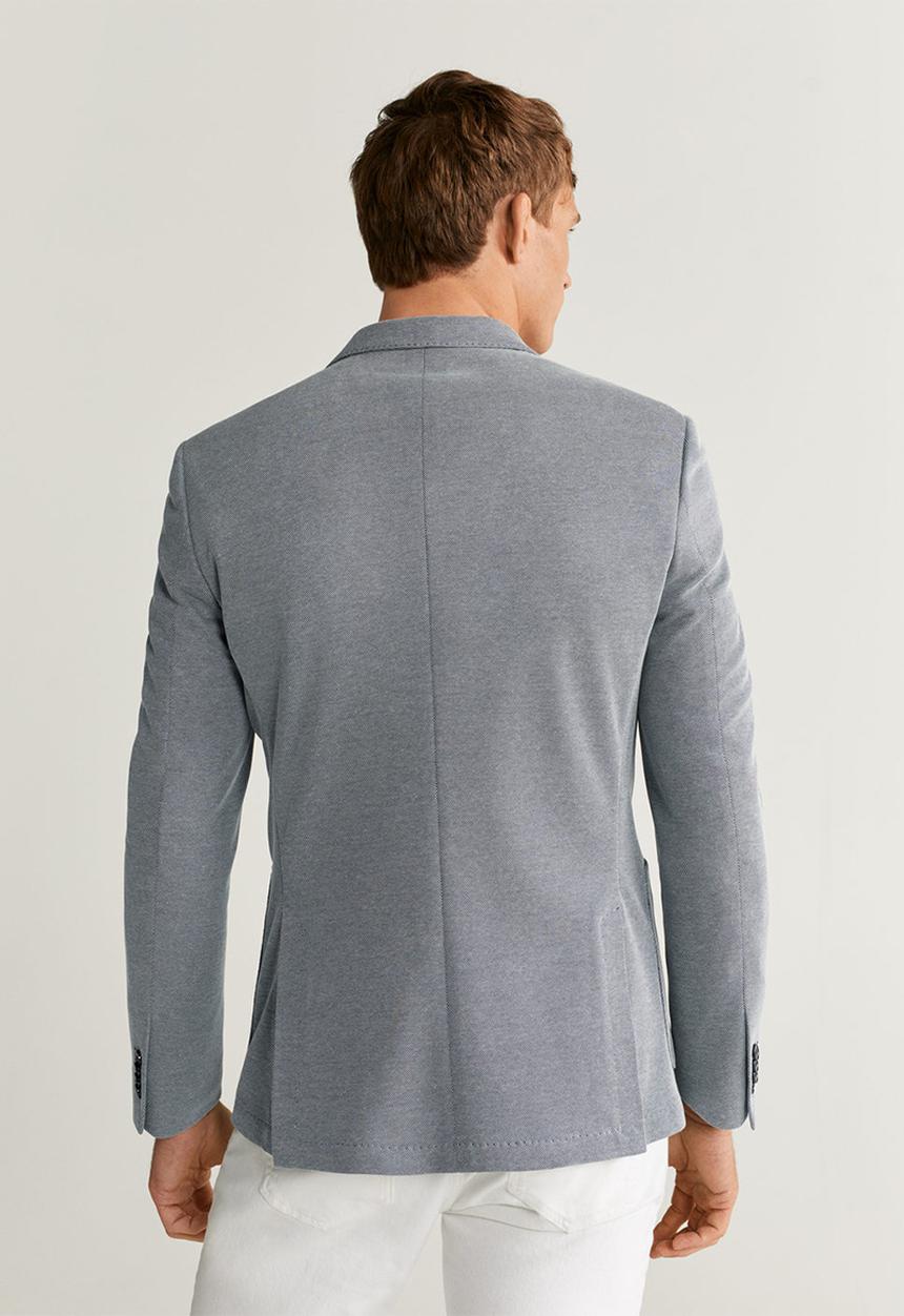 MANGO - Sanday blazer - grey