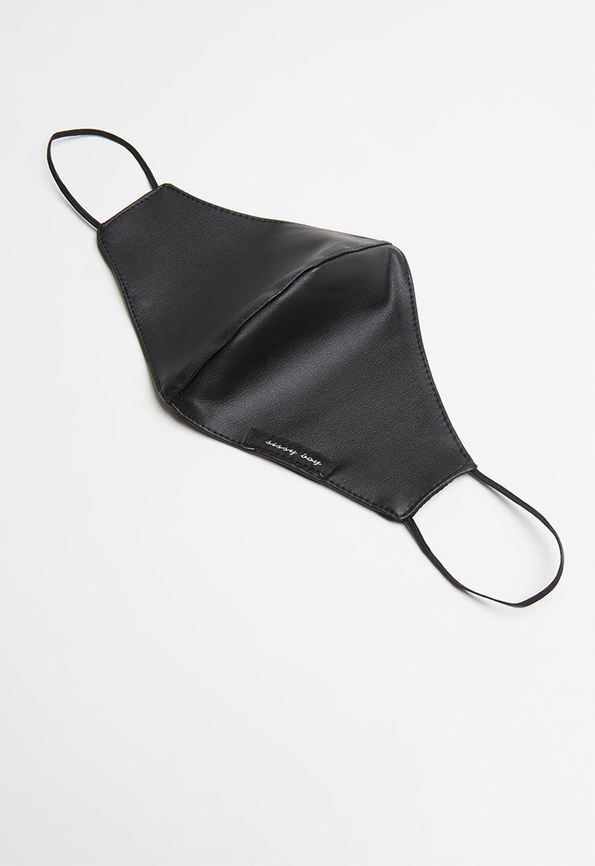 SISSY BOY - Grunge gal face mask - black