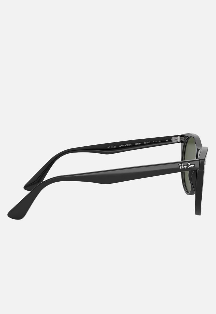 Ray-Ban - Wayfarer ii sunglasses 55mm - black & green