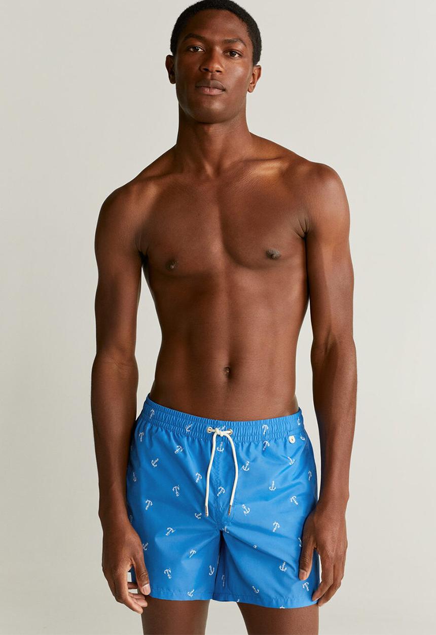 MANGO - Ancla swimming trunks - blue