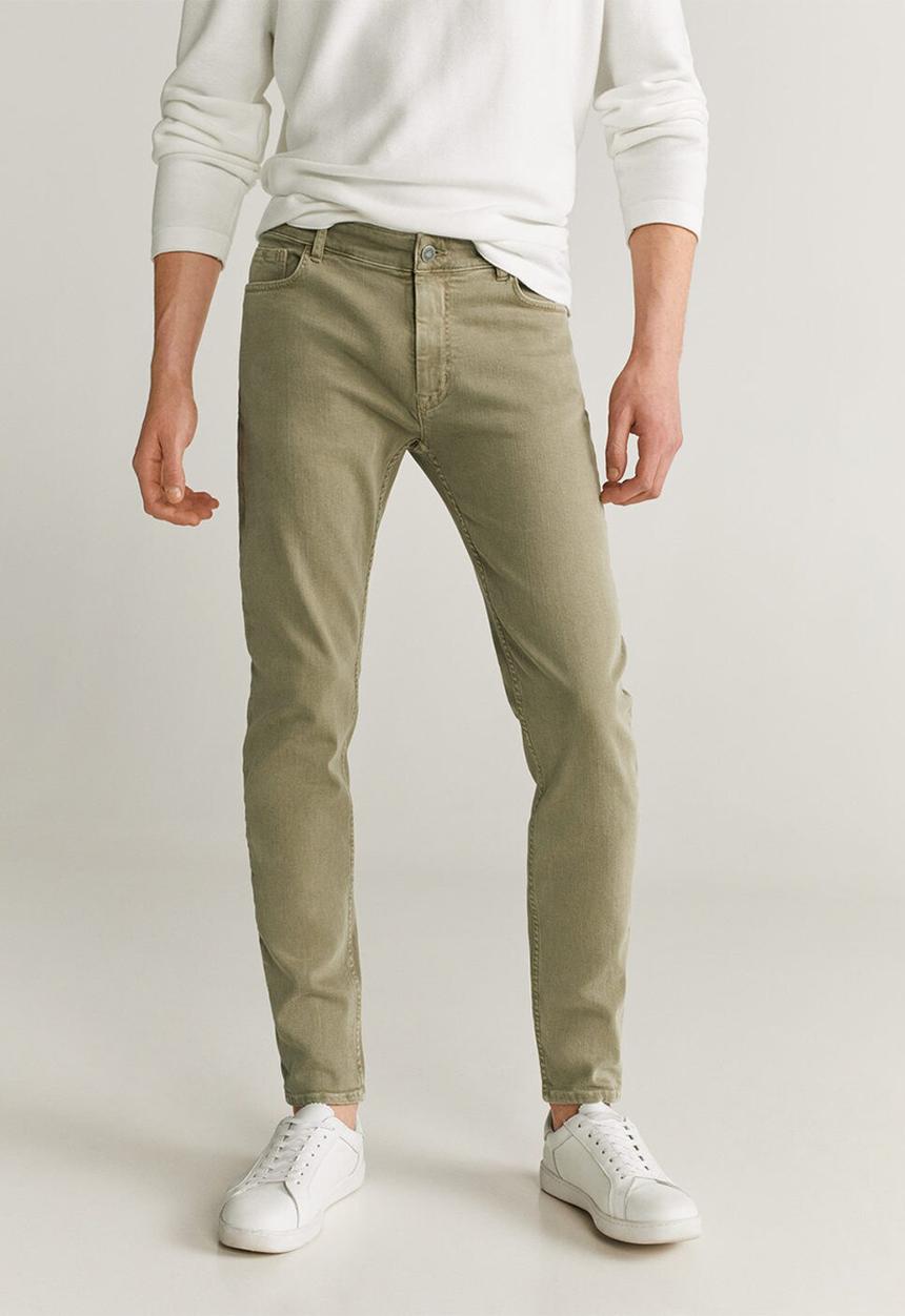 MANGO - Billy jeans - beige