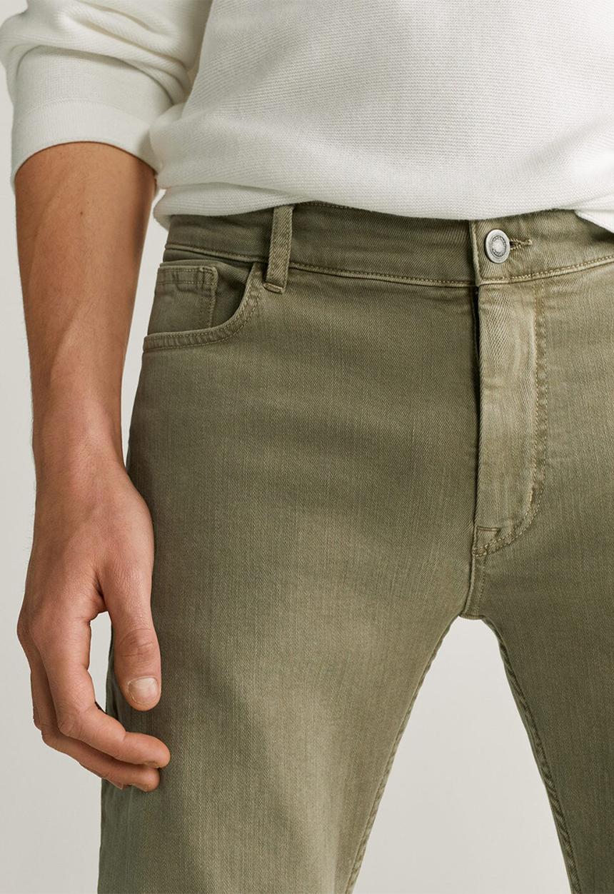 MANGO - Billy jeans - beige