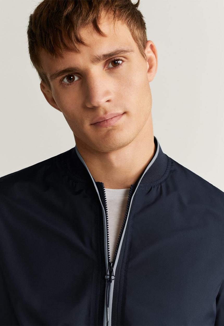 MANGO - Jon jacket - navy