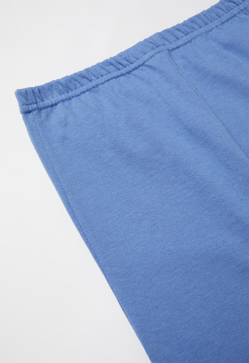 Pop Candy - Boys tee & pants pj set - sky blue & denim