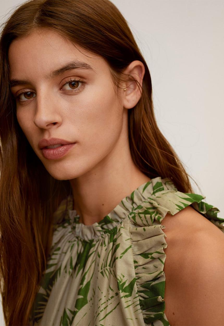 MANGO - Kai dress - green
