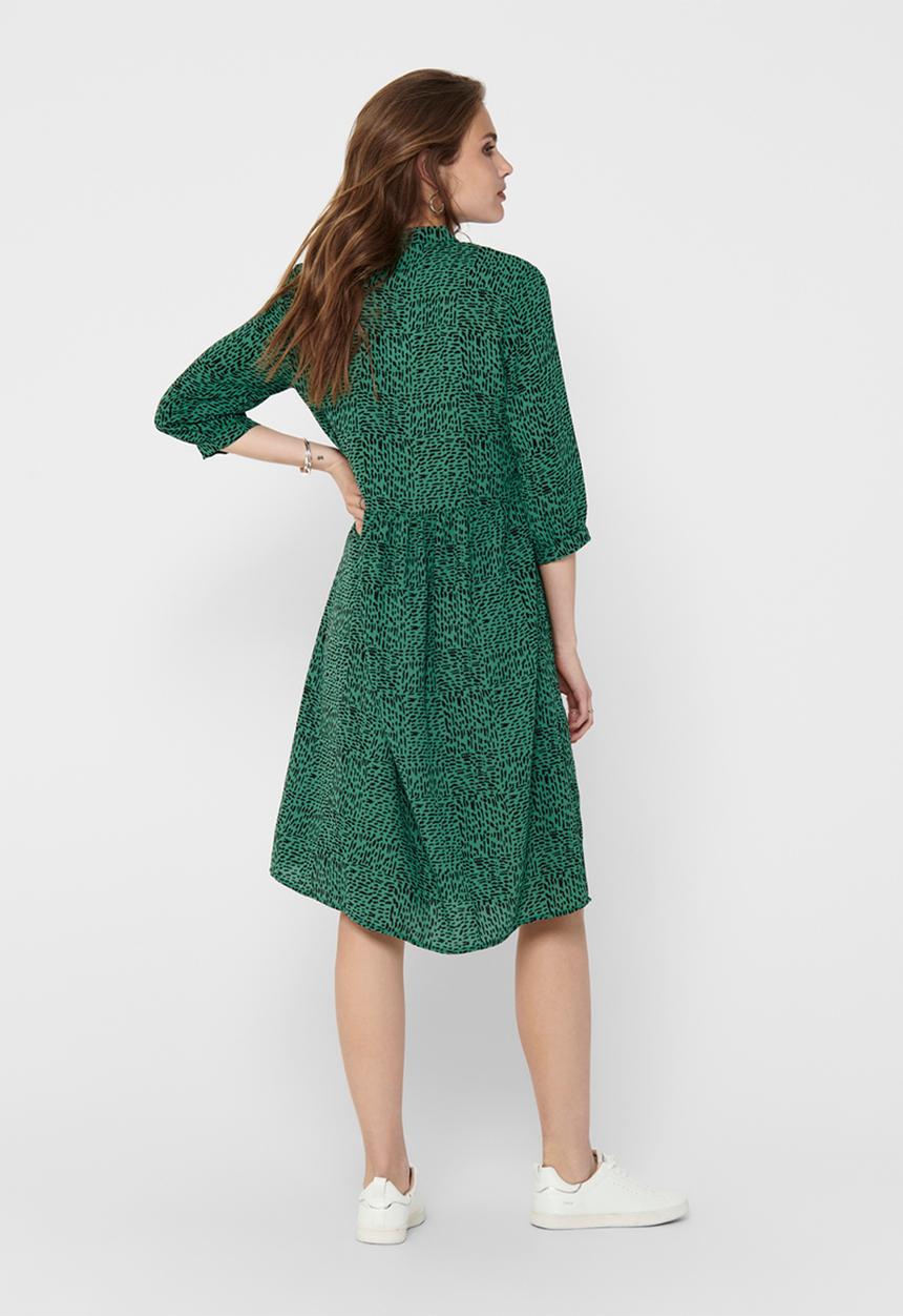 Jacqueline de Yong - Monica 3/4 dress - green 