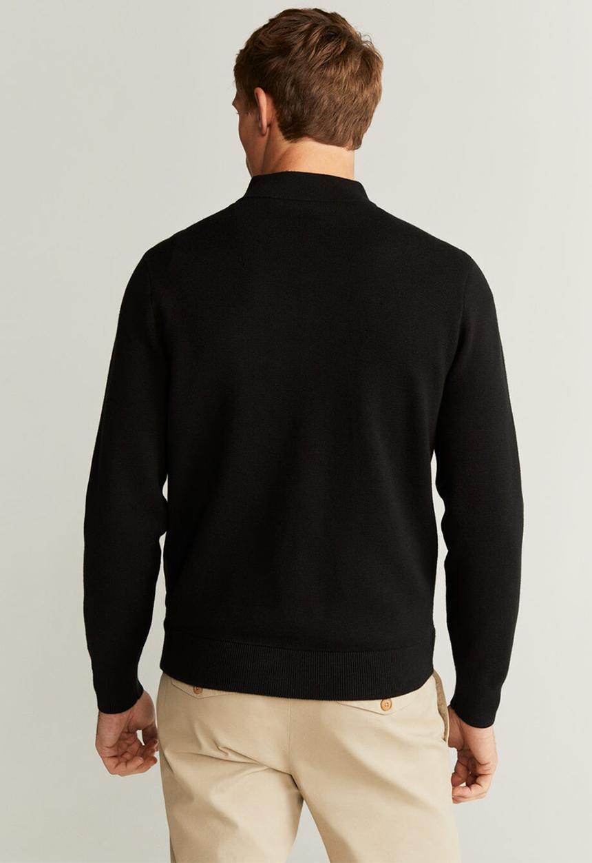 MANGO - Mayfair contrast fabricated Jacket