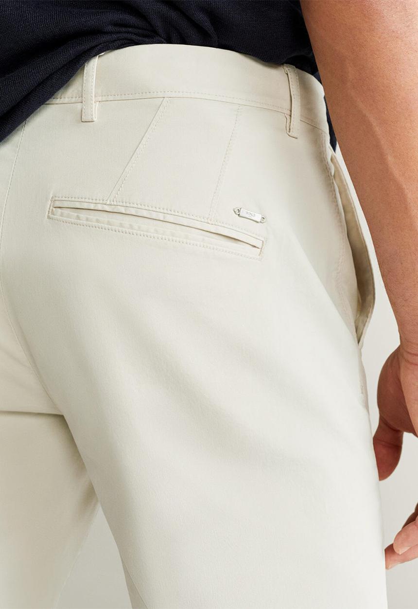 MANGO - Bermuda gracia shorts - grey