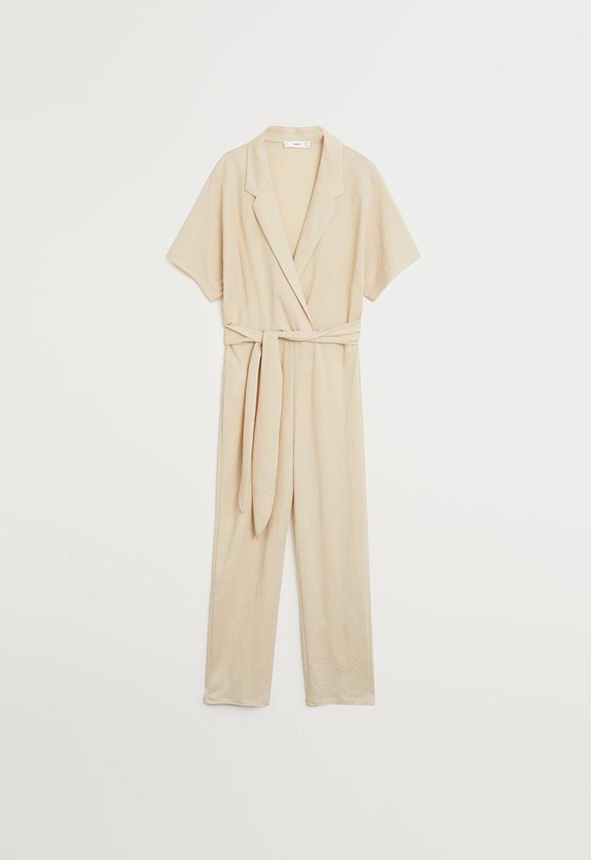 MANGO - Jumpsuit thalia - light beige