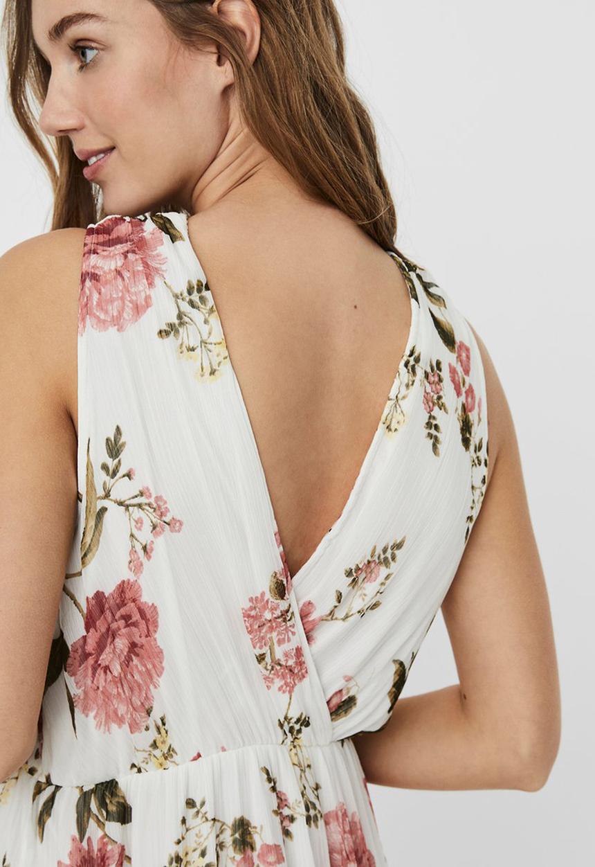 Vero Moda - Lucca sleeveless ankle dress - stone