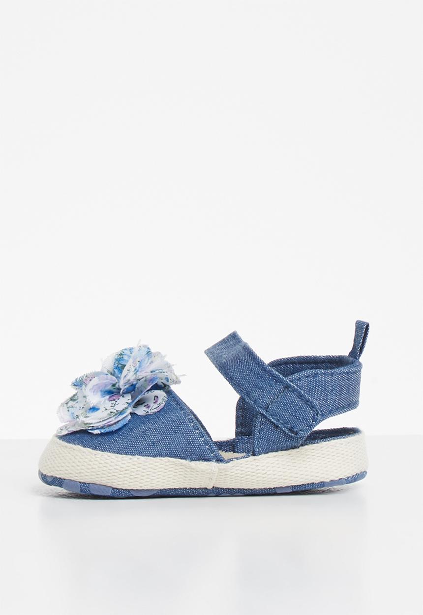 Pop Candy - Girls denim espadrille - blue