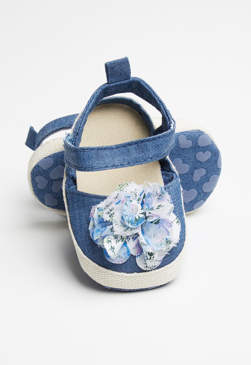Pop Candy - Girls denim espadrille - blue