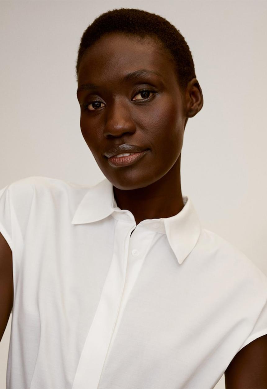MANGO - Dress miri - off white 