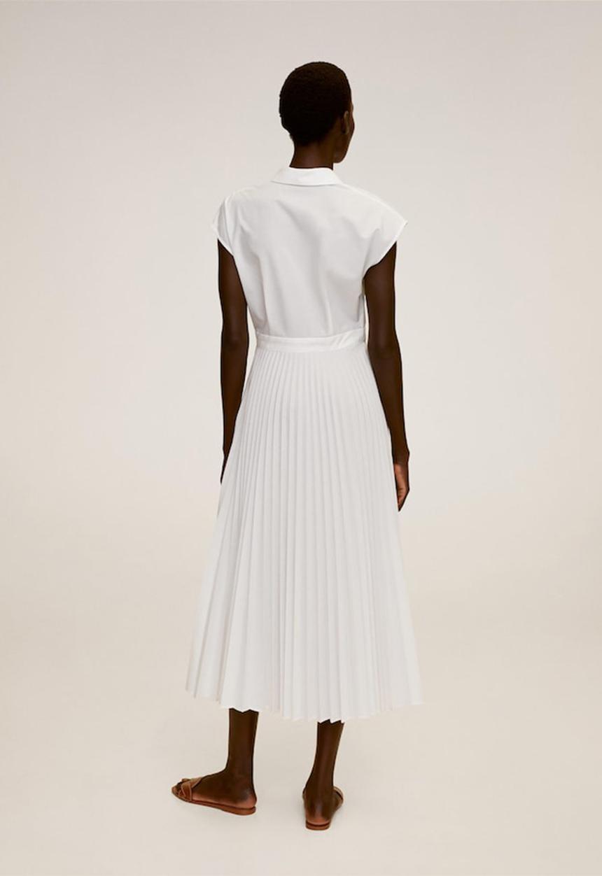 MANGO - Dress miri - off white 