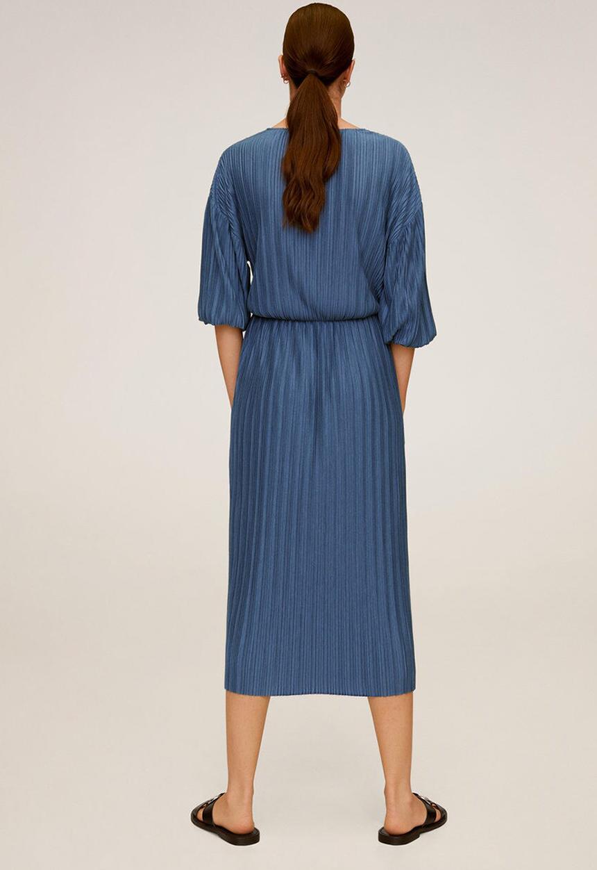 MANGO - Velito dress - blue