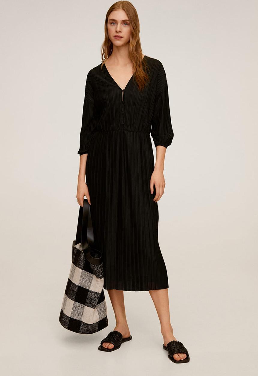MANGO - Velito dress - black