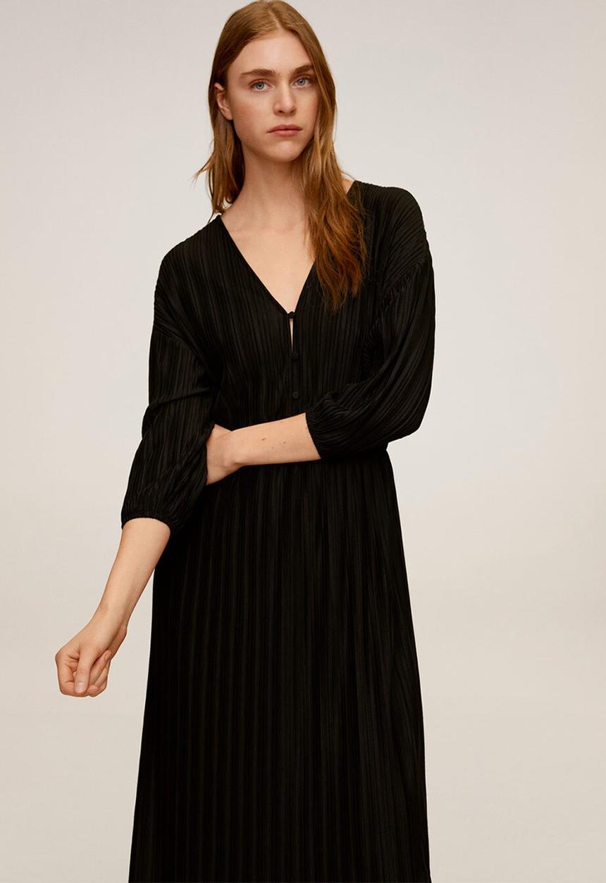 MANGO - Velito dress - black