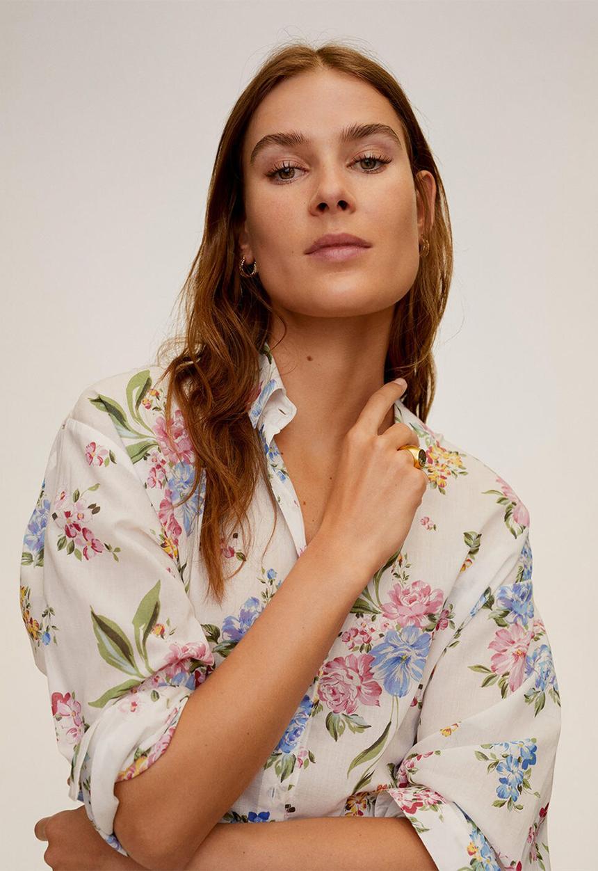 MANGO - Shirt longui - multi